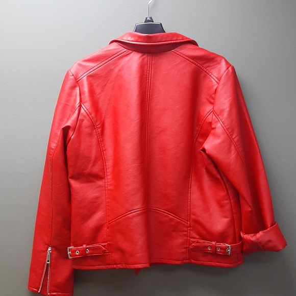 A.N.A. Faux Leather Jacket - Picture 3 of 8